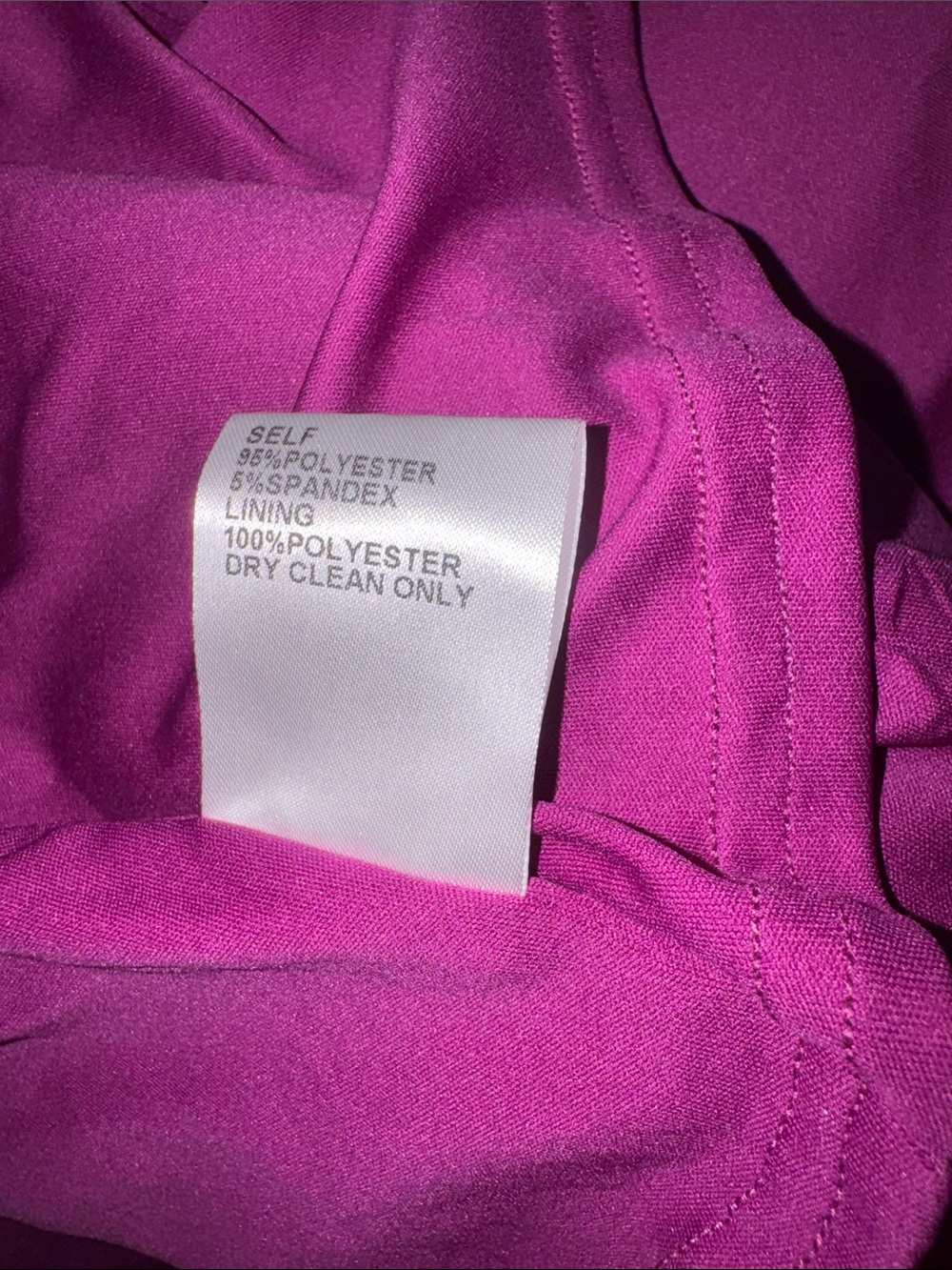 NEW TADASHI SHOJI TALISE waterfall Cascade magenta Ruffle Portrait Neck Gown L - Picture 11 of 12